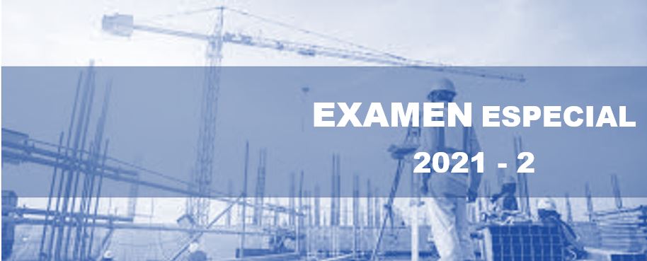 Examen Especial 2021-2