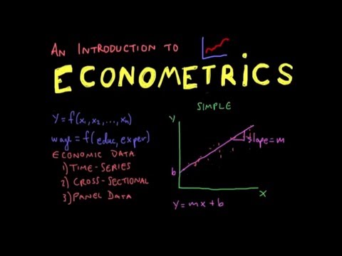 ECONOMETRICS