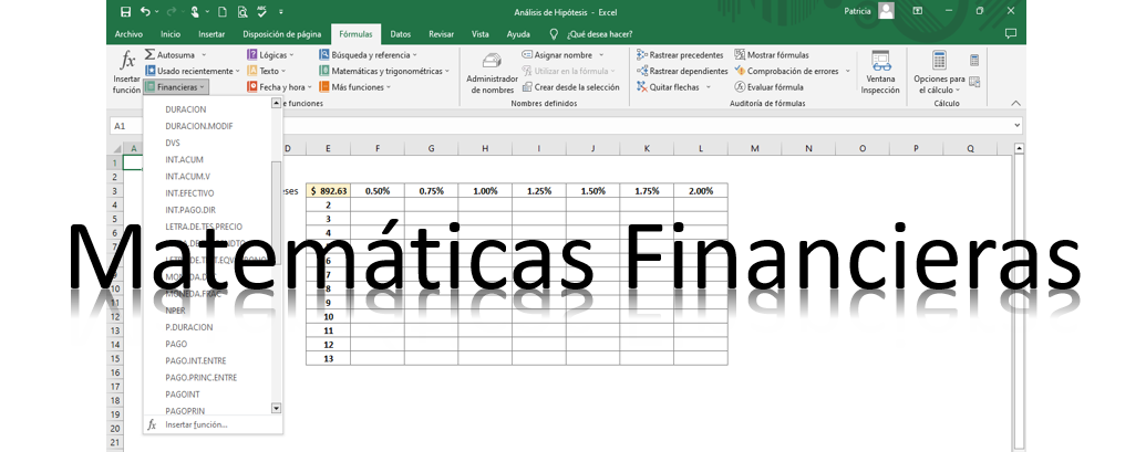 5º MATEMÁTICAS FINANCIERAS