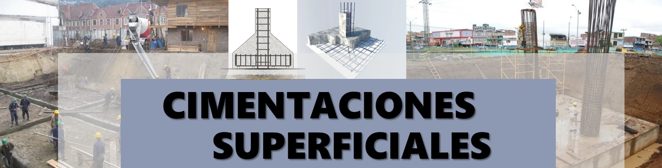 CIMENTACIONES SUPERFICIALES AUTODIDACTA